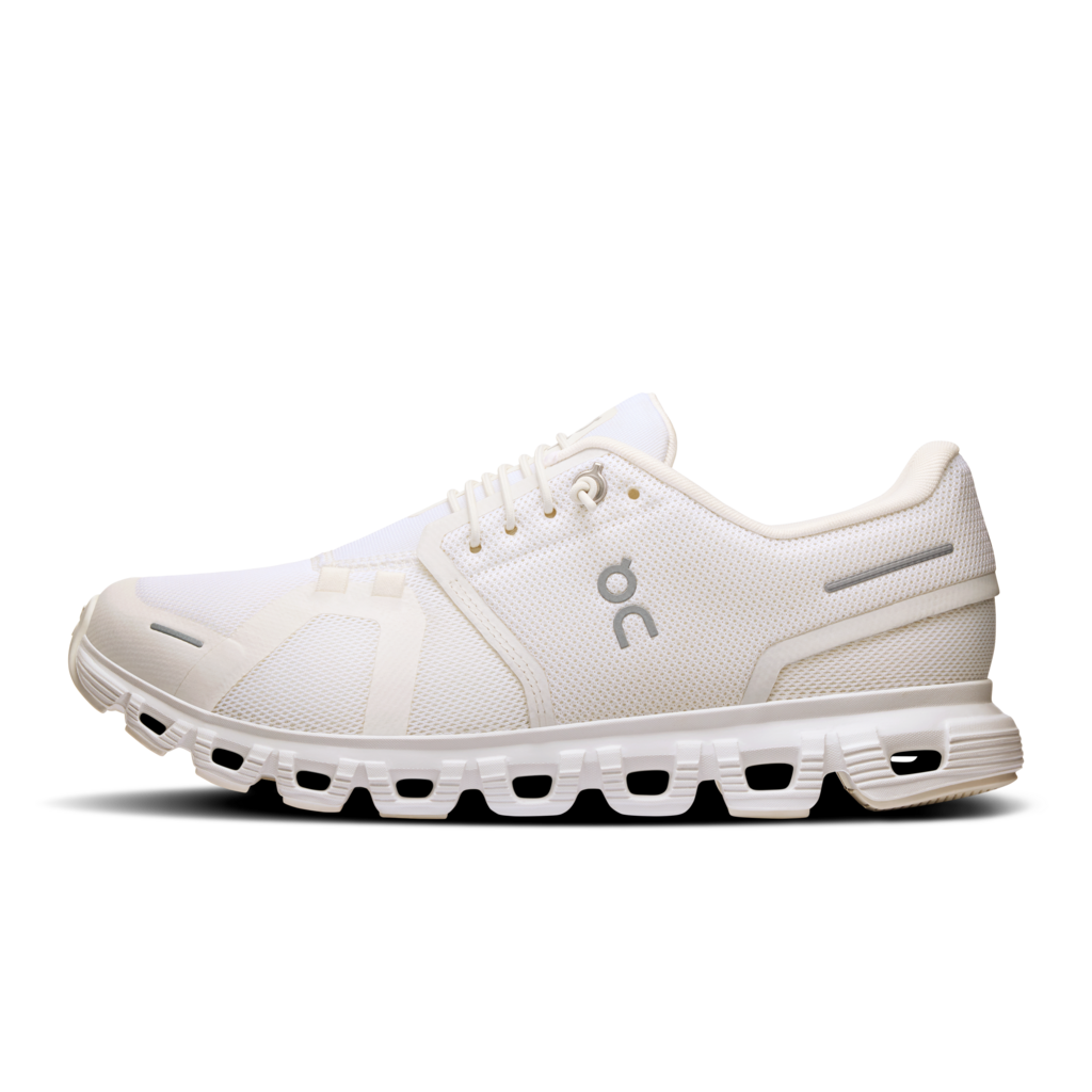 On Running 05. WOMENS FOOTWEAR - WOMENS SHOES - WOMENS SHOES RUNNING Women's Cloud 6 WHITE | WHITE