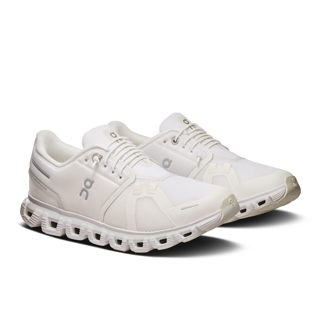 On Running 05. WOMENS FOOTWEAR - WOMENS SHOES - WOMENS SHOES RUNNING Women's Cloud 6 WHITE | WHITE