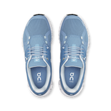 On Running 05. WOMENS FOOTWEAR - WOMENS SHOES - WOMENS SHOES RUNNING Women's Cloud 6 CHAMBRAY | WHITE