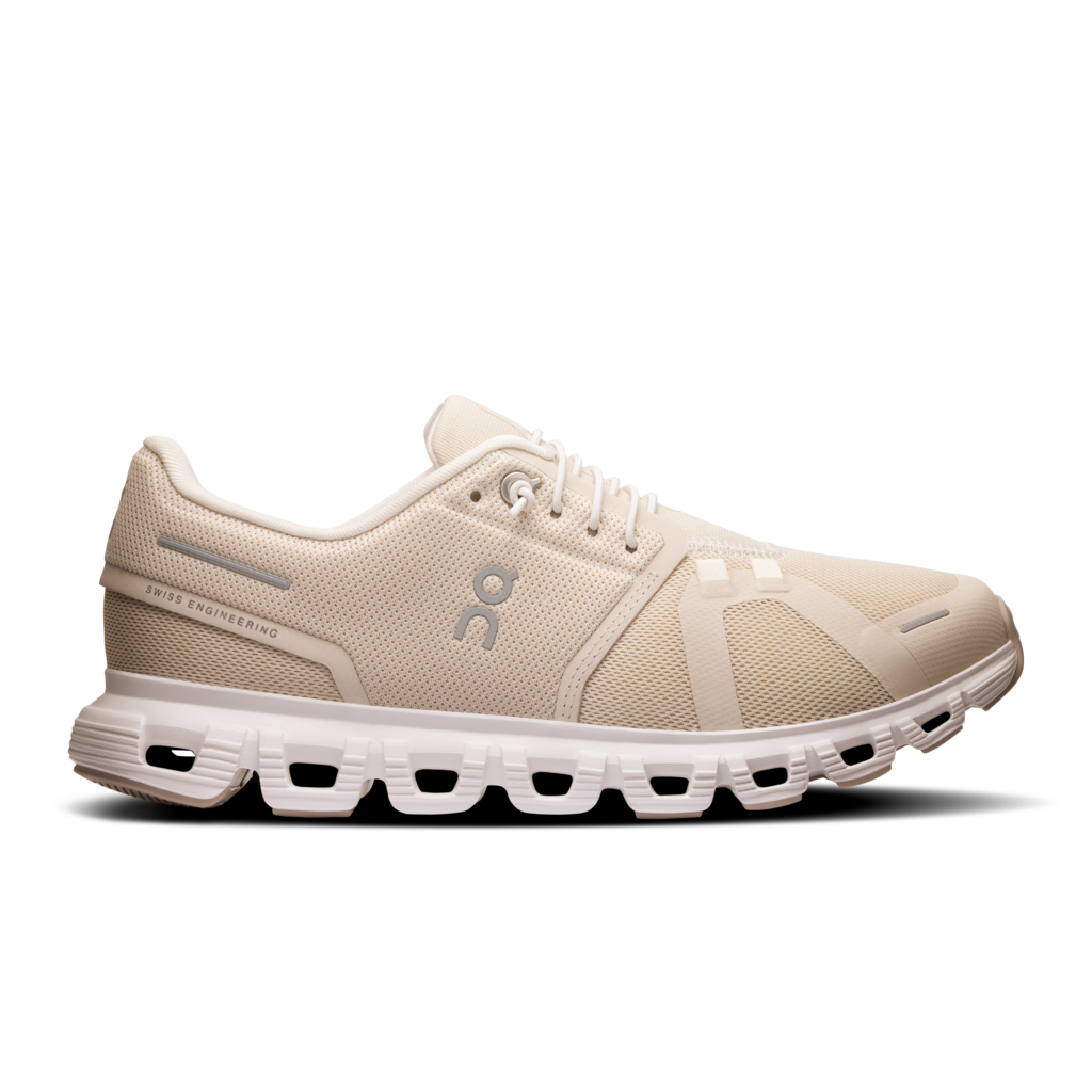 On Running 05. WOMENS FOOTWEAR - WOMENS SHOES - WOMENS SHOES RUNNING Women's Cloud 6 PEARL | WHITE