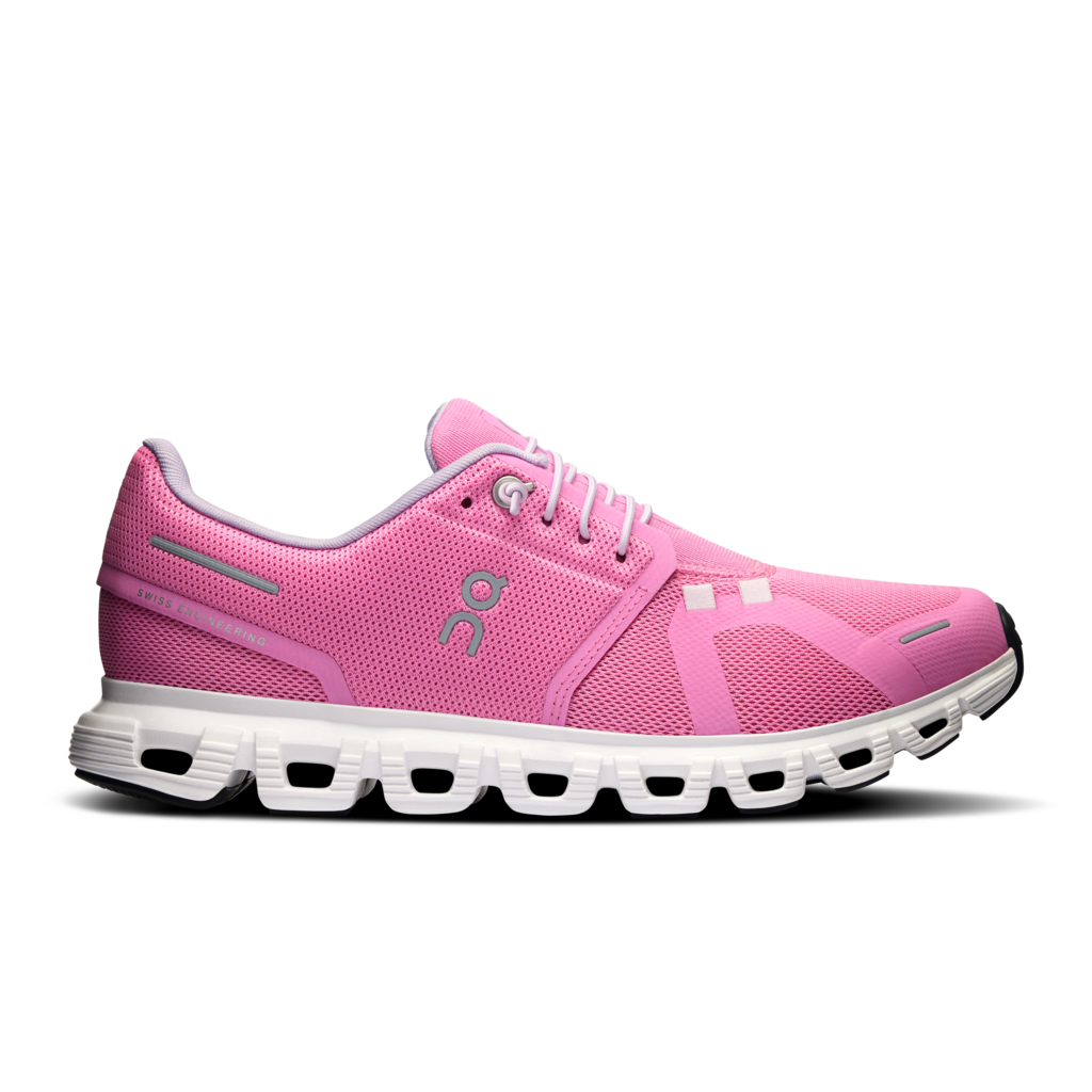 On Running 05. WOMENS FOOTWEAR - WOMENS SHOES - WOMENS SHOES RUNNING Women's Cloud 6 RASPBERRY | WHITE