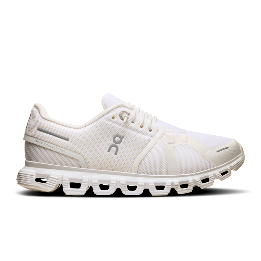 On Running 05. WOMENS FOOTWEAR - WOMENS SHOES - WOMENS SHOES RUNNING Women's Cloud 6 WHITE | WHITE