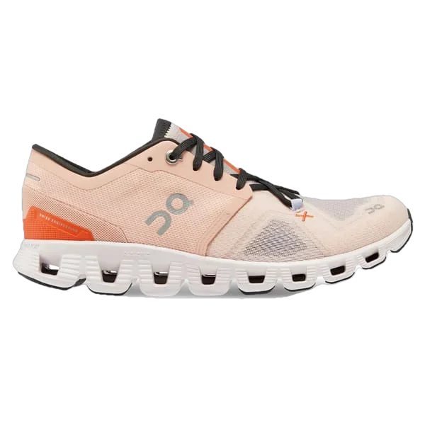 On Running 05. WOMENS FOOTWEAR - WOMENS SHOES - WOMENS SHOES RUNNING Women's Cloud X 3 ROSE | SAND