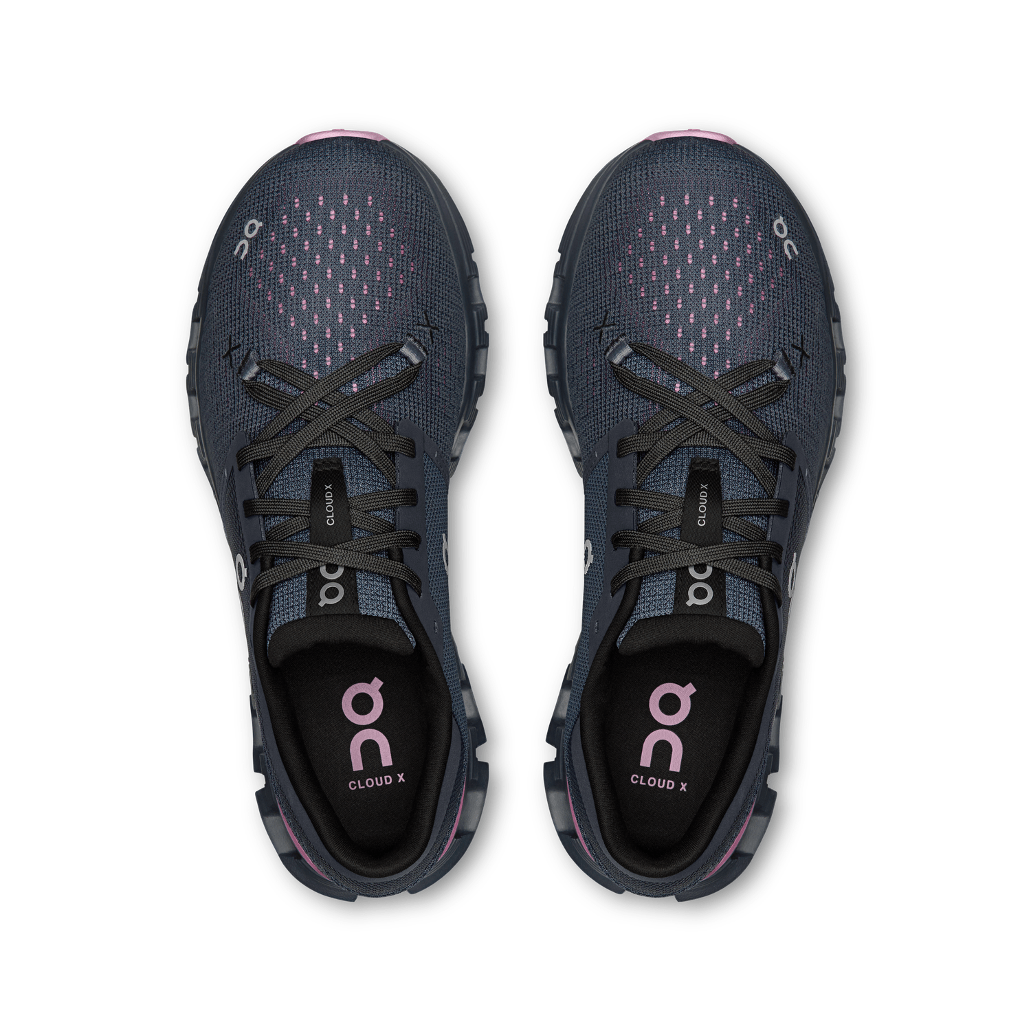 On Running 05. WOMENS FOOTWEAR - WOMENS SHOES - WOMENS SHOES RUNNING Women's Cloud X 4 NAVY | SAKURA