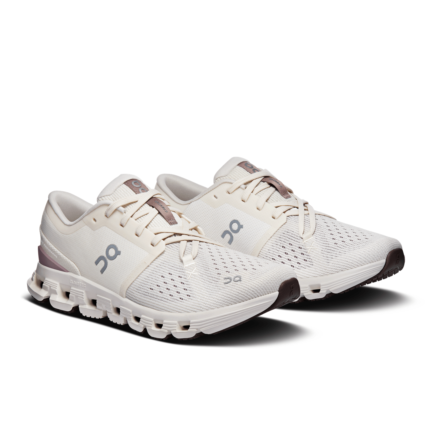 On Running 05. WOMENS FOOTWEAR - WOMENS SHOES - WOMENS SHOES RUNNING Women's Cloud X 4 IVORY | HERON