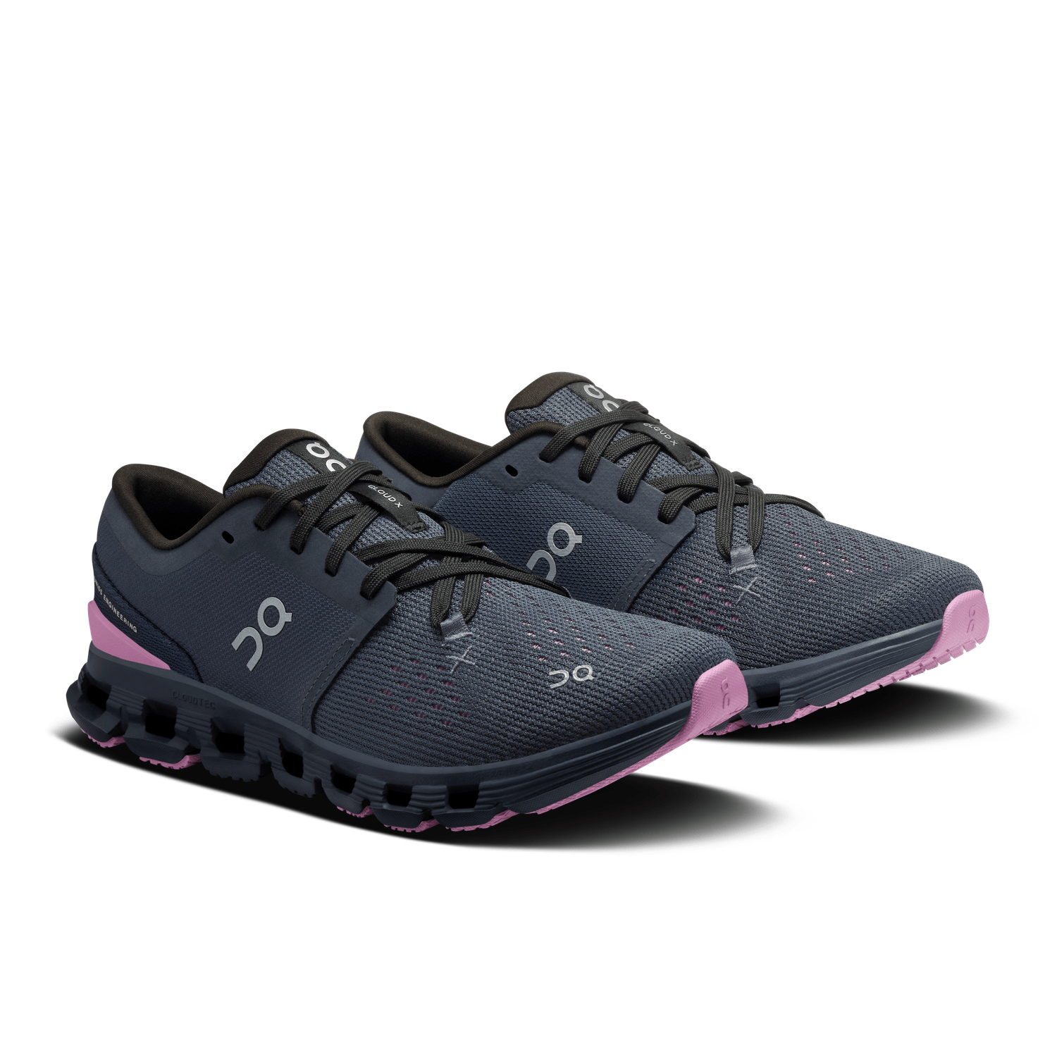 On Running 05. WOMENS FOOTWEAR - WOMENS SHOES - WOMENS SHOES RUNNING Women's Cloud X 4 NAVY | SAKURA