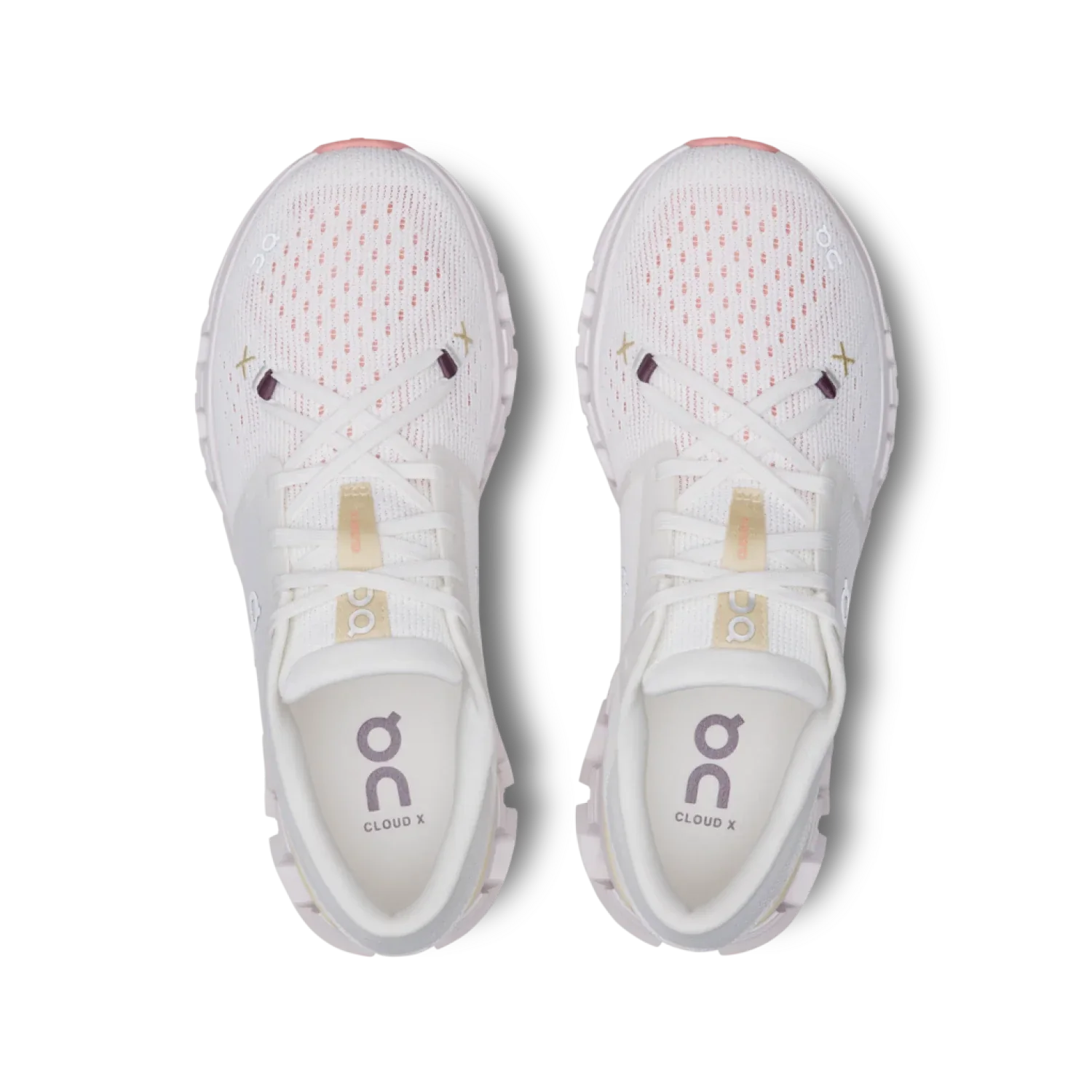 On Running 05. WOMENS FOOTWEAR - WOMENS SHOES - WOMENS SHOES RUNNING Women's Cloud X 4 IVORY | SAND