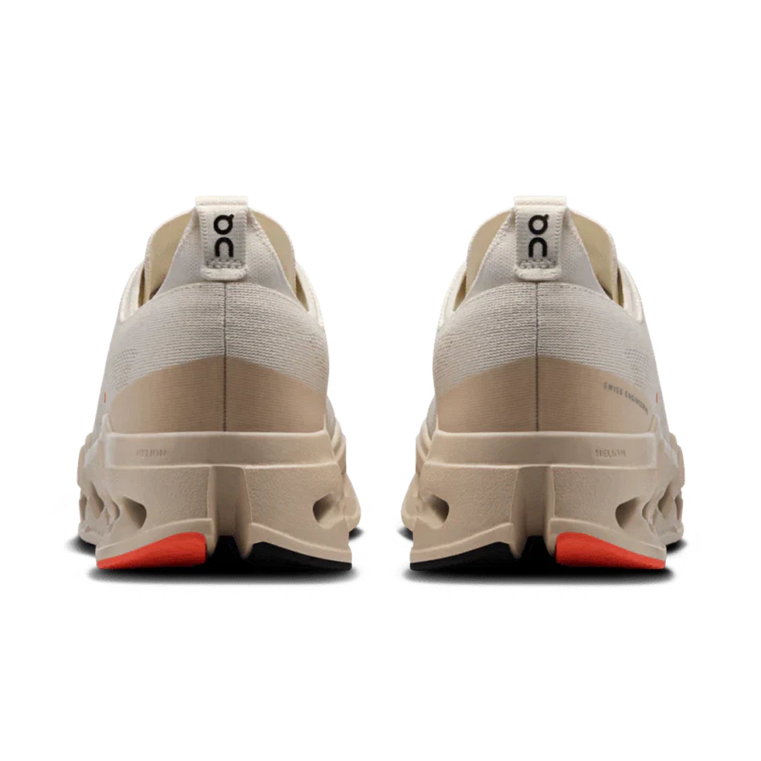 On Running 05. WOMENS FOOTWEAR - WOMENS SHOES - WOMENS SHOES RUNNING Women's Cloudsurfer Max IVORY | SALMON