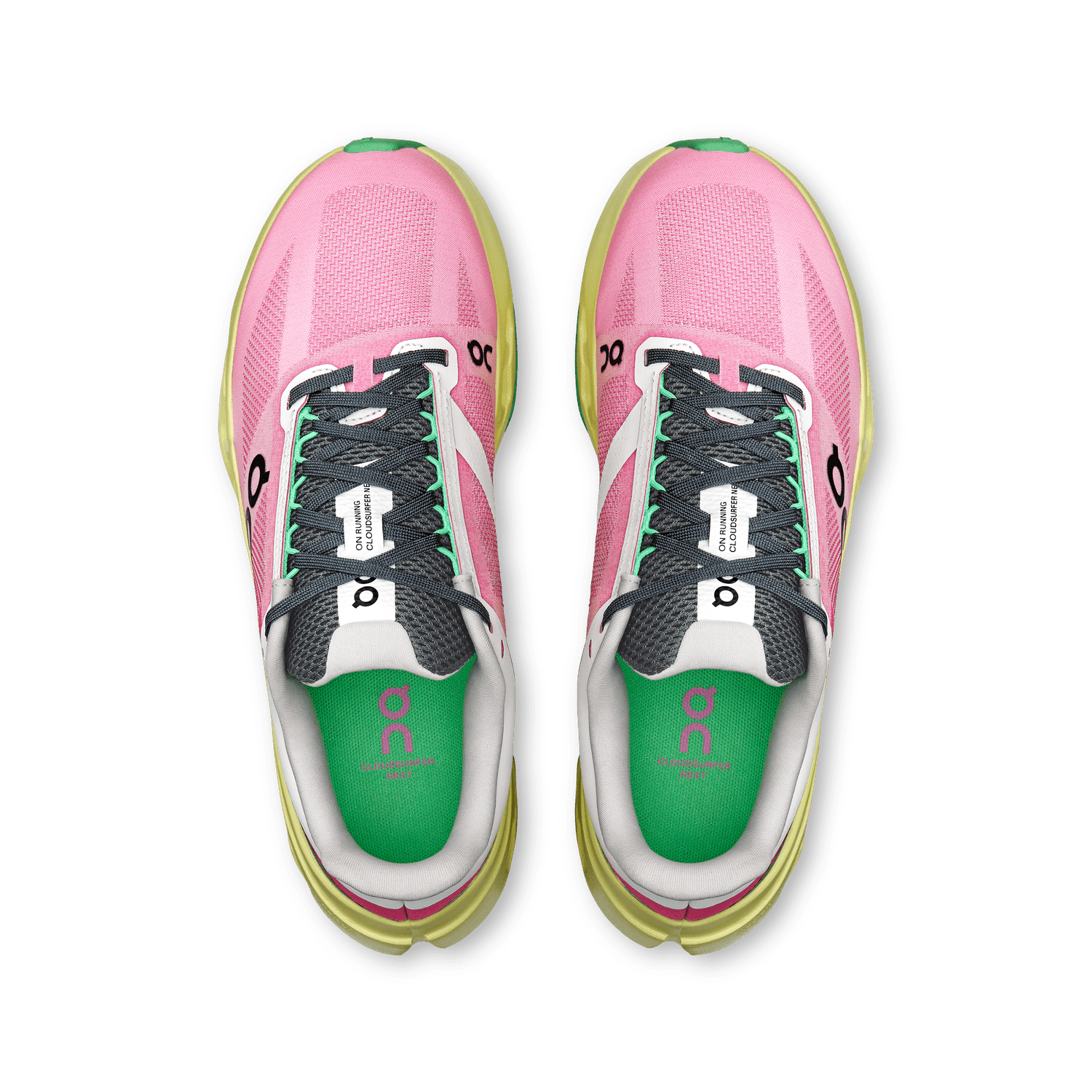 On Running 05. WOMENS FOOTWEAR - WOMENS SHOES - WOMENS SHOES RUNNING Women's Cloudsurfer Next PINK | LIMELIGHT