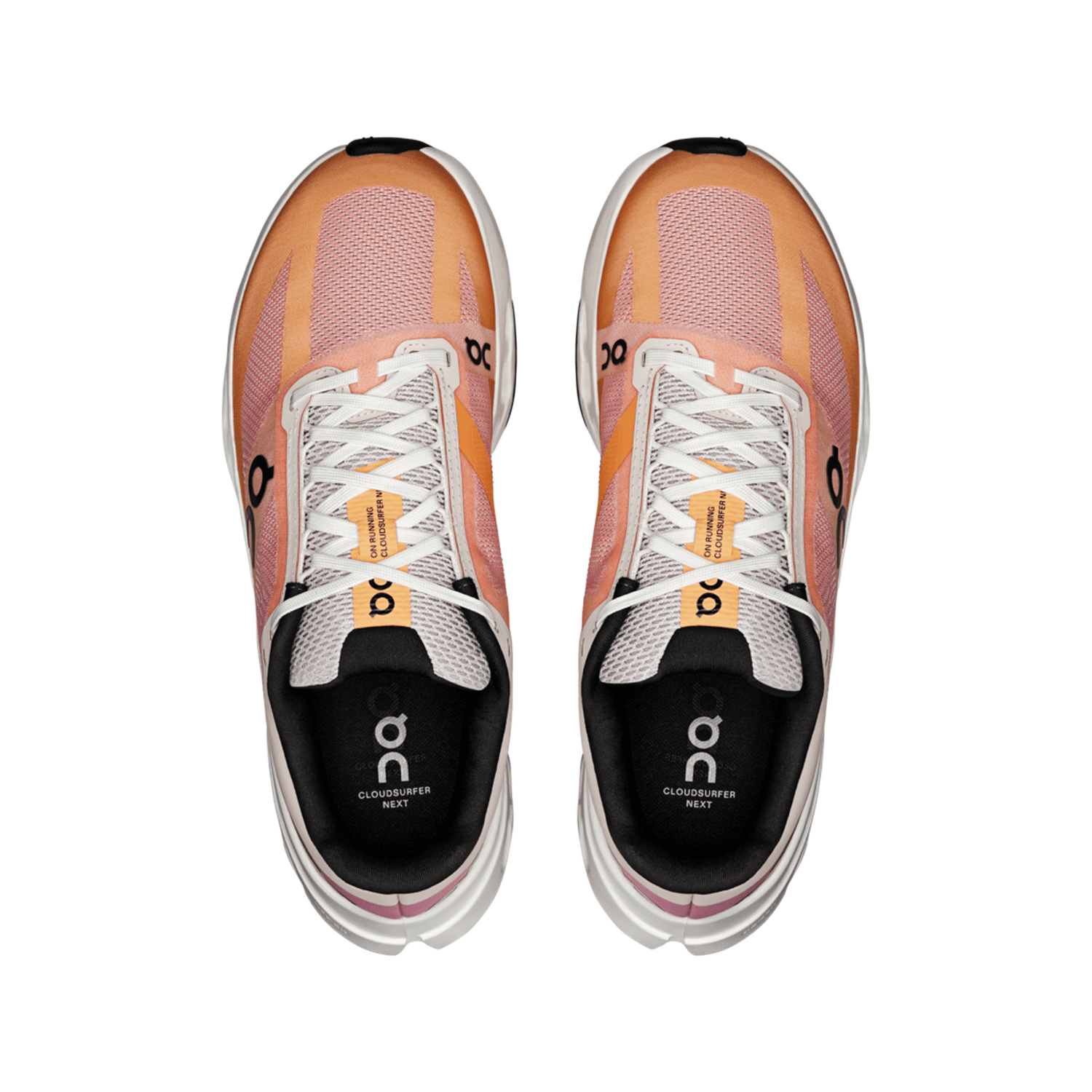 On Running 05. WOMENS FOOTWEAR - WOMENS SHOES - WOMENS SHOES RUNNING Women's Cloudsurfer Next TANGERINE | IVORY