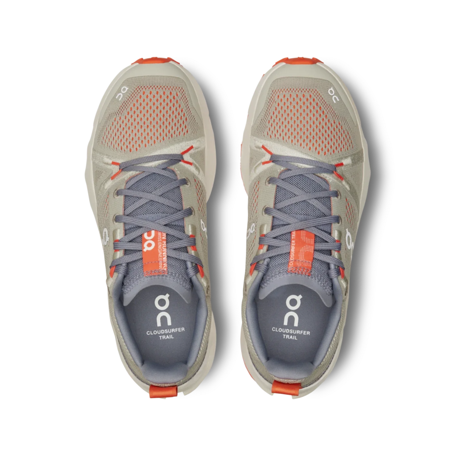 On Running 05. WOMENS FOOTWEAR - WOMENS SHOES - WOMENS SHOES HIKING Women's Cloudsurfer Trail FOSSIL | IVORY