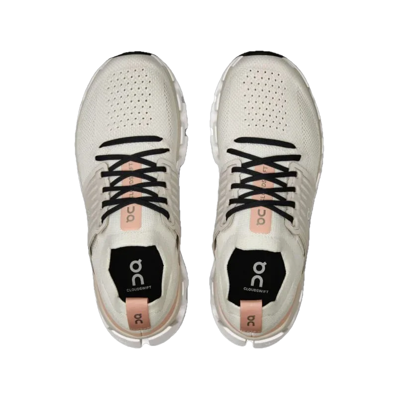 On Running 05. WOMENS FOOTWEAR - WOMENS SHOES - WOMENS SHOES RUNNING Women's Cloudswift 3 IVORY | ROSE