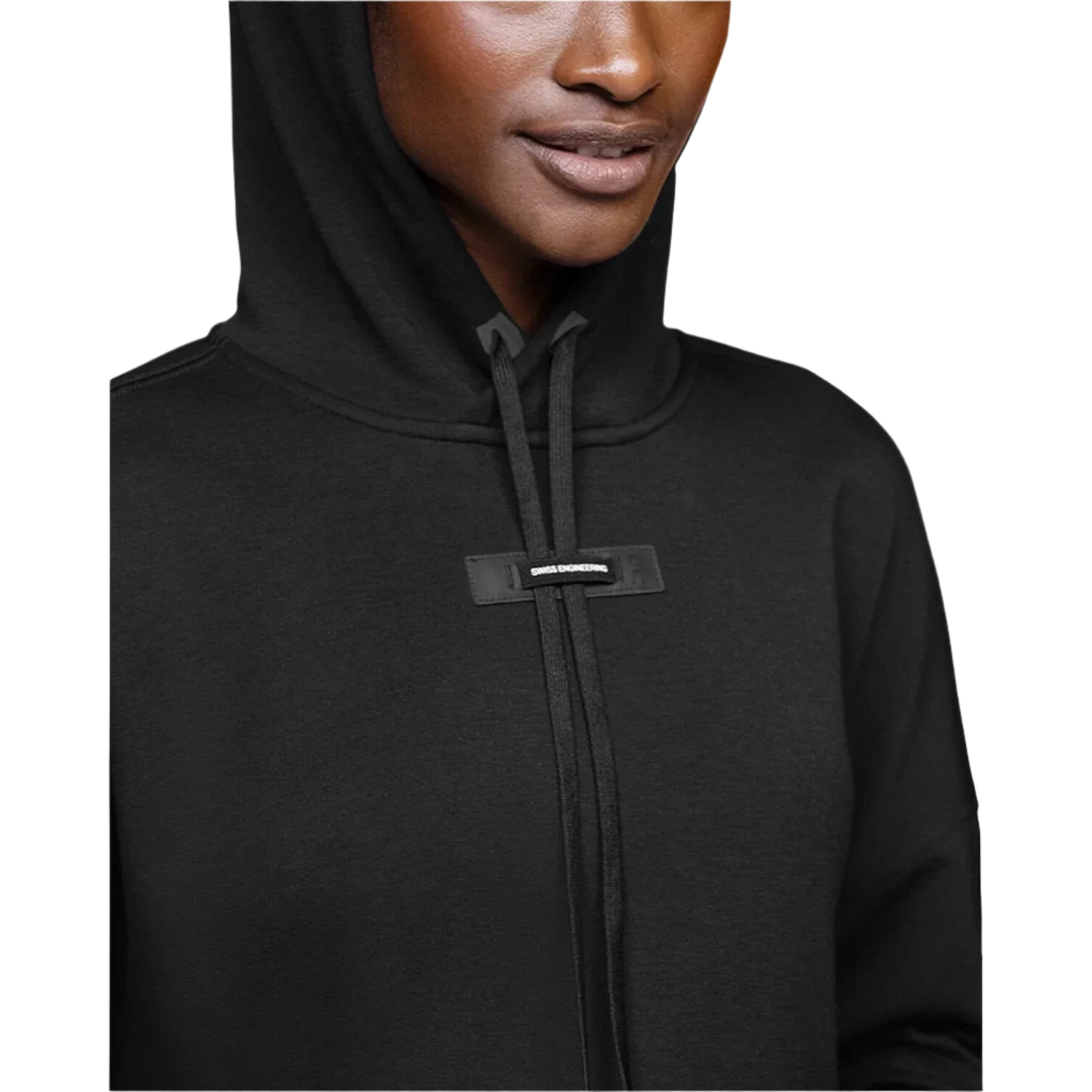 On Running 02. WOMENS APPAREL - WOMENS HOODIES|SWEATERS - WOMENS PO HOODY Women's Hoodie BLACK