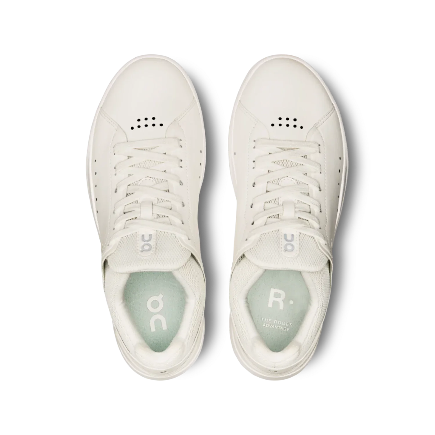 On Running 05. WOMENS FOOTWEAR - WOMENS SHOES - WOMENS SHOES RUNNING Women's The Roger Advantage ALL WHITE