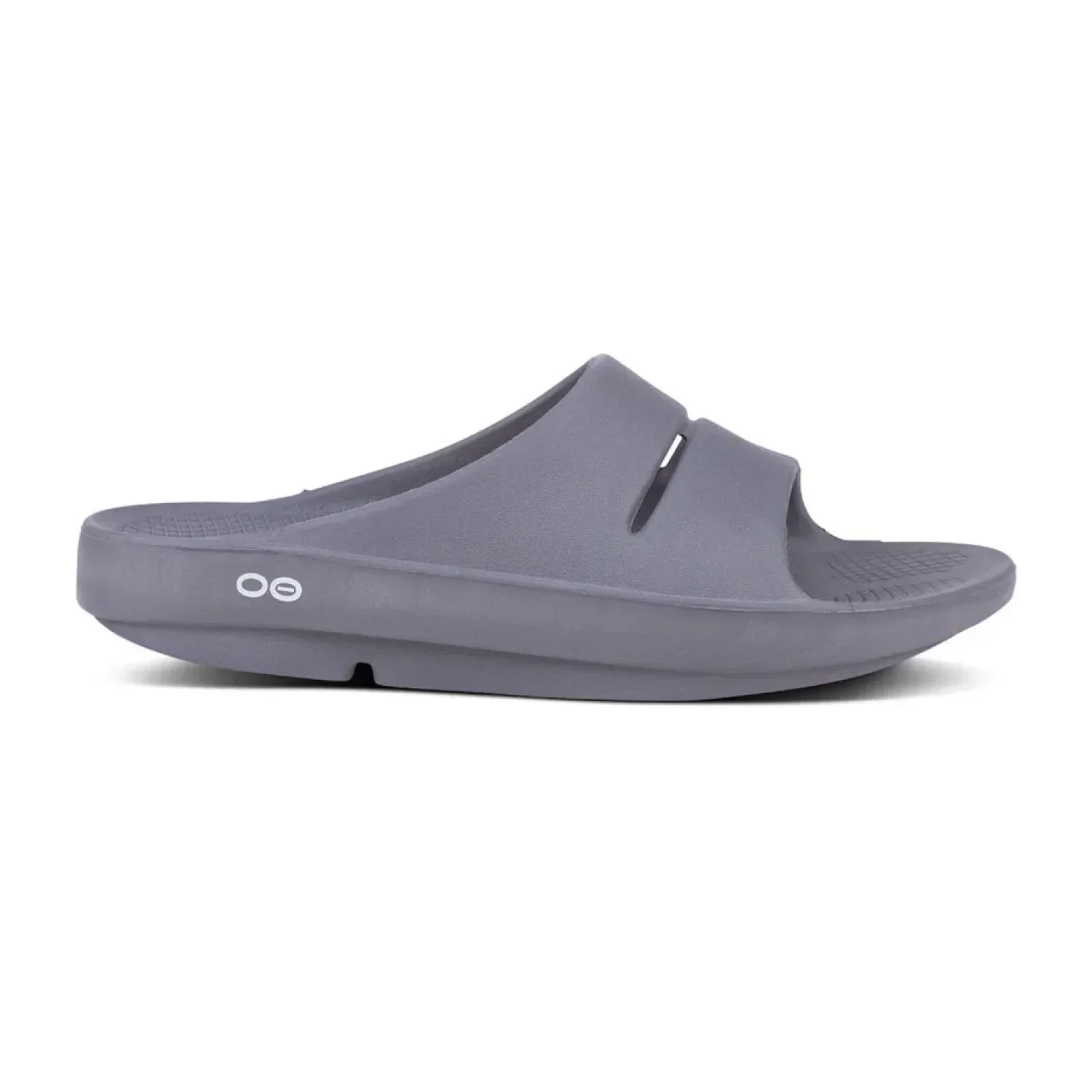 OOFOS 04. MENS FOOTWEAR - MENS SANDALS - MENS SANDALS ACTIVE Ooahh Slide SLATE