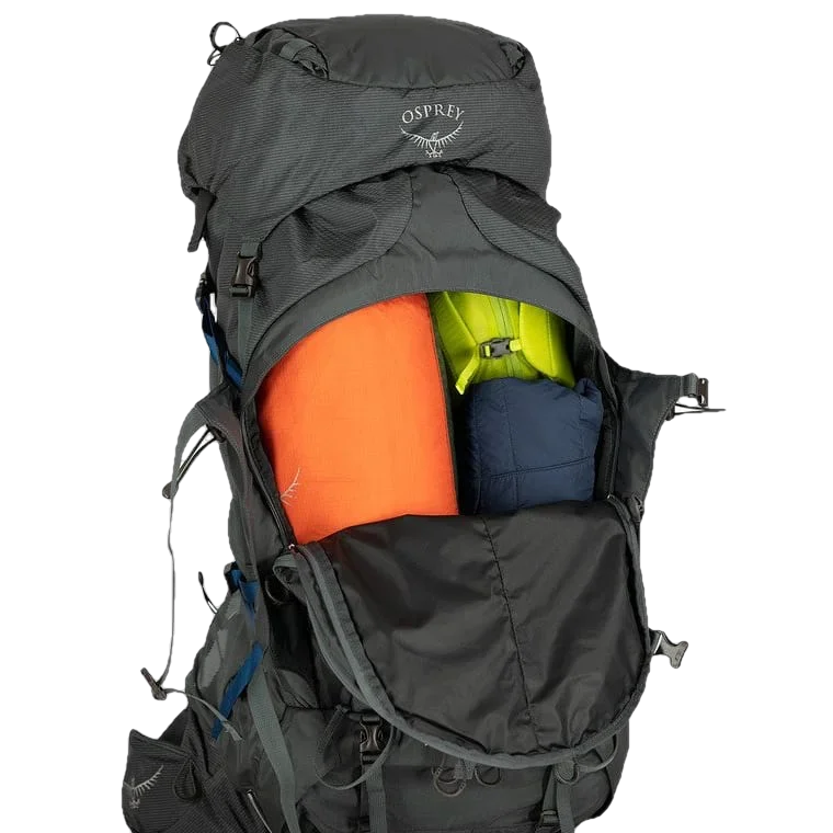 Osprey Packs PACKS|LUGGAGE - PACK|ACTIVE - OVERNIGHT PACK Men's Aether Plus 70 BLACK