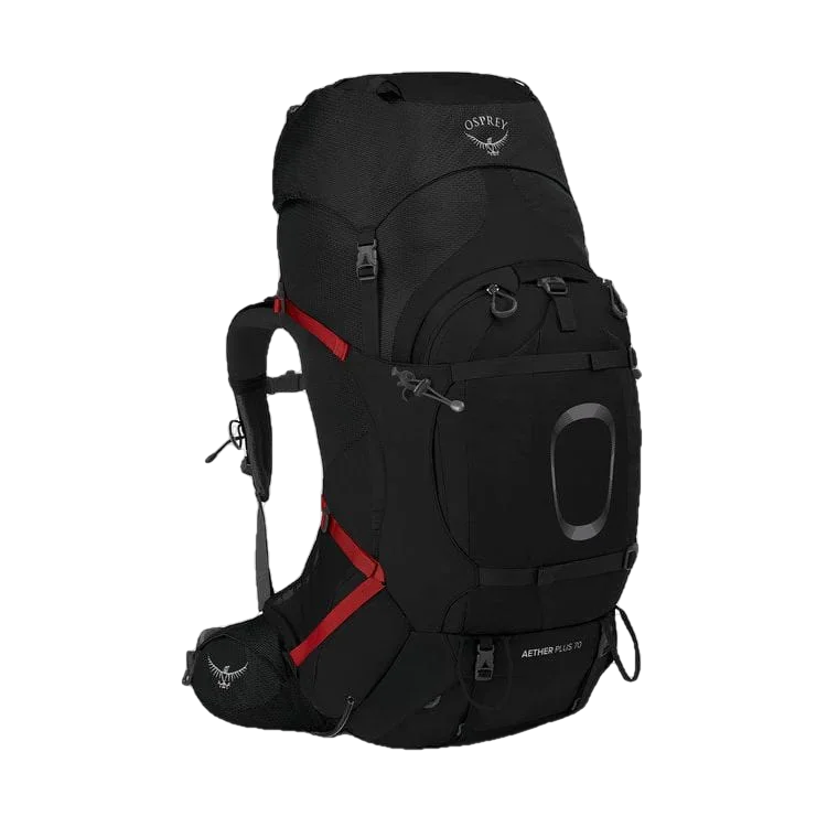 Osprey Packs PACKS|LUGGAGE - PACK|ACTIVE - OVERNIGHT PACK Men's Aether Plus 70 BLACK
