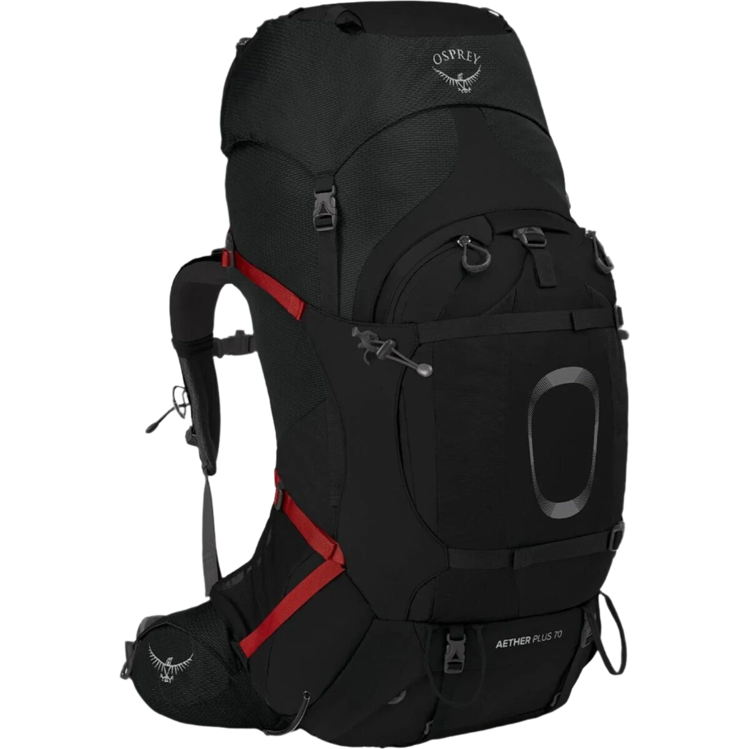 Osprey Packs 09. PACKS|LUGGAGE - PACK|ACTIVE - OVERNIGHT PACK Men's Aether Plus 70L BLACK