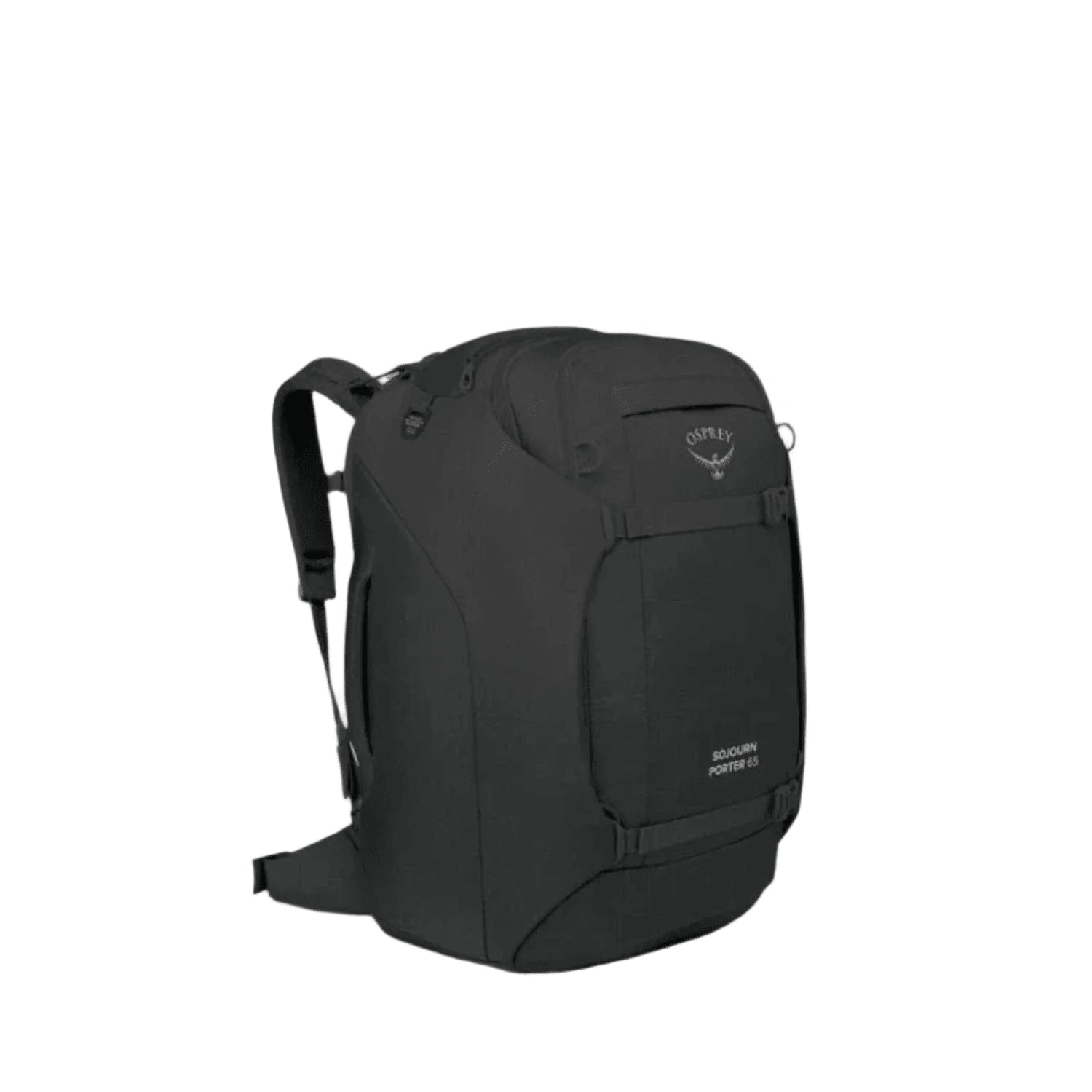 osprey black bag Quasar 26L Small Commuter Backpack Spacermesh shoulder straps with integrated handle. Daylite Crossbody Pouch Black
