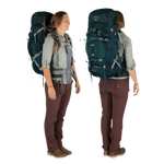 Osprey Packs 09. PACKS|LUGGAGE - PACK|ACTIVE - OVERNIGHT PACK Women's Ariel Plus 70 NIGHT JUNGLE BLUE