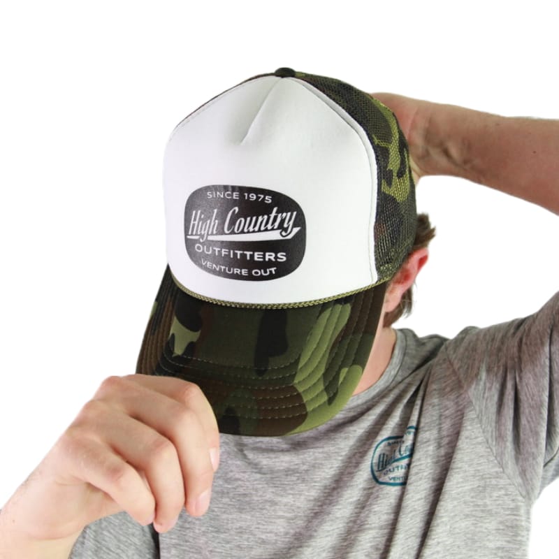 OTTO HATS - HATS BILLED - HATS BILLED High Country Venture Out Trucker CAMO
