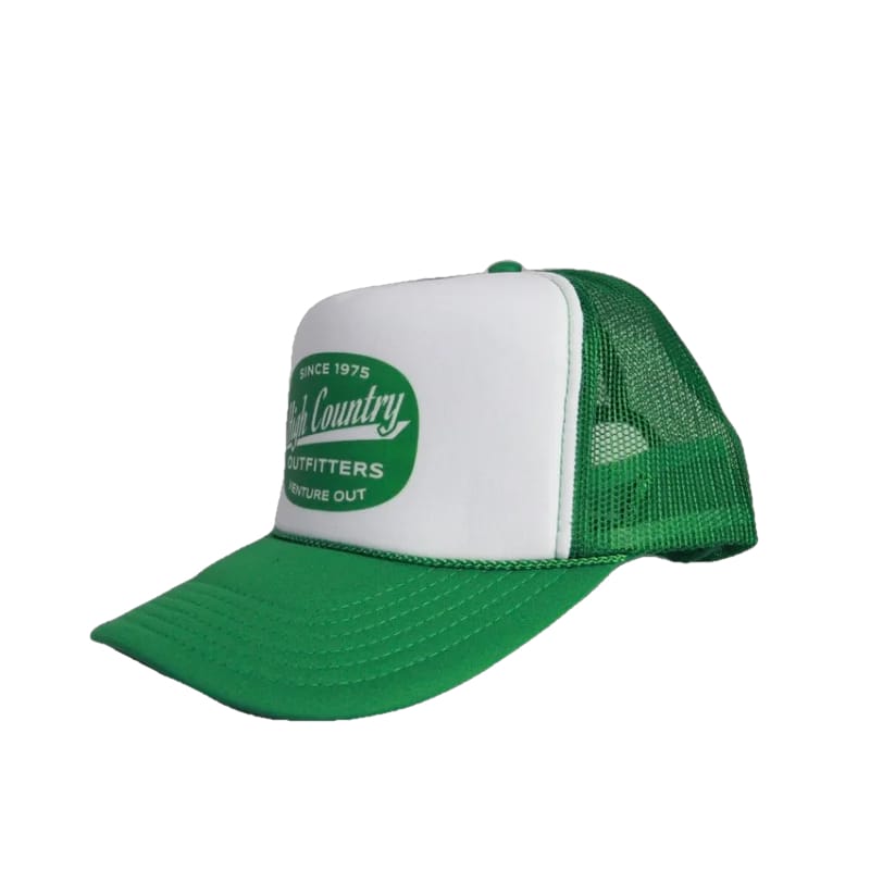 OTTO HATS - HATS BILLED - HATS BILLED High Country Venture Out Trucker WHITE | GREEN