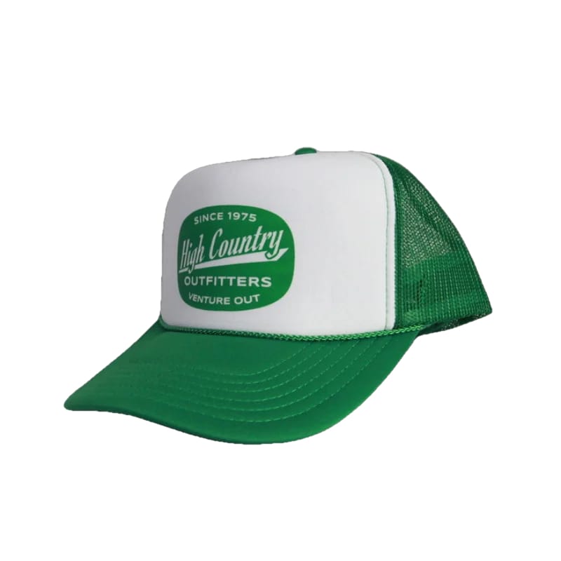 OTTO HATS - HATS BILLED - HATS BILLED High Country Venture Out Trucker WHITE | GREEN