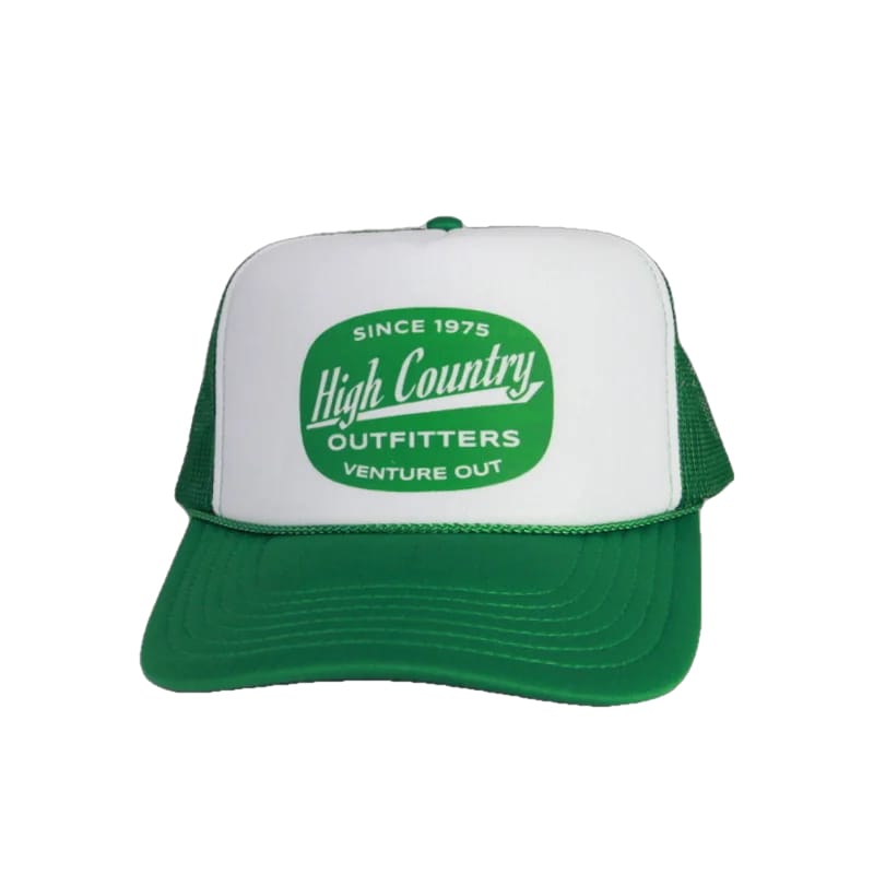OTTO 20. HATS_GLOVES_SCARVES - HATS High Country Venture Out Trucker WHITE | GREEN