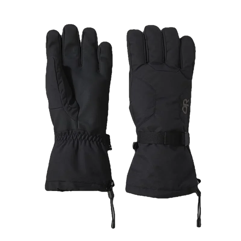 Outdoor Research GIFTS|ACCESSORIES - MENS ACCESSORIES - MENS GLOVES SKI Men's Adrenaline Gloves 0001 BLACK
