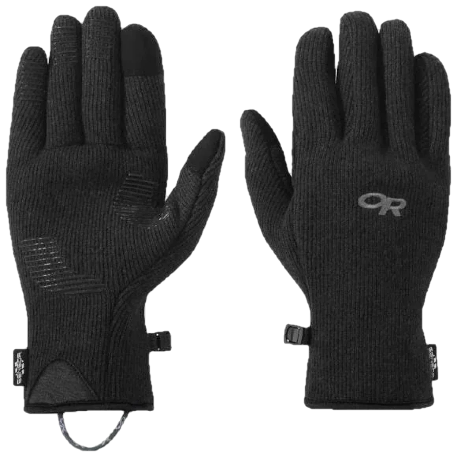 Outdoor Research 10. GIFTS|ACCESSORIES - MENS ACCESSORIES - MENS GLOVES CASUAL Men's Flurry Sensor Gloves BLACK