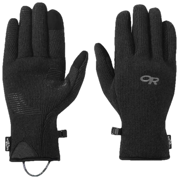 Outdoor Research 10. GIFTS|ACCESSORIES - MENS ACCESSORIES - MENS GLOVES CASUAL Men's Flurry Sensor Gloves BLACK