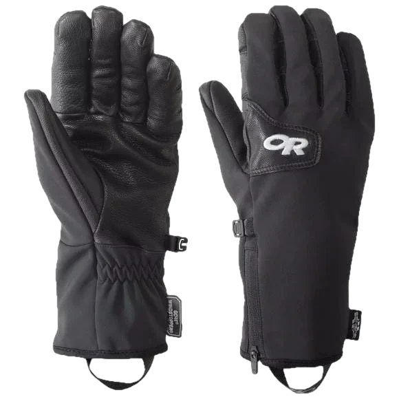 Outdoor Research 20. HATS_GLOVES_SCARVES - GLOVES Men's Stormtracker GORE-TEX® INFINIUM™ Sensor Gloves BLACK