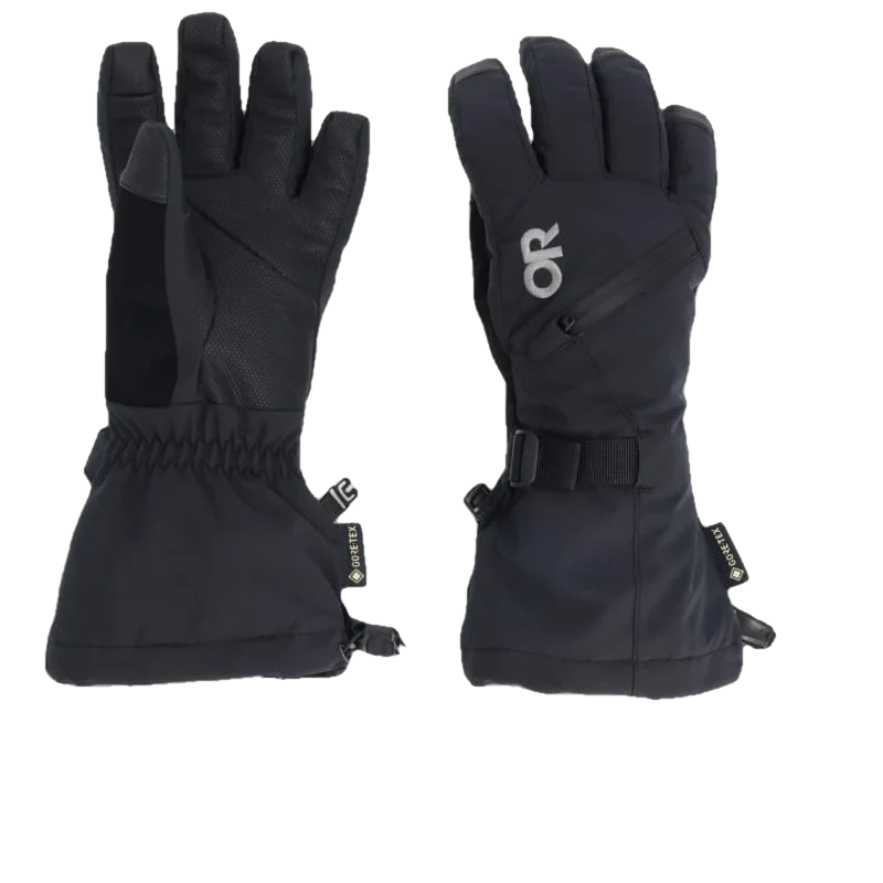 Outdoor Research 10. GIFTS|ACCESSORIES - WOMENS ACCESSORIES - WOMENS GLOVES SKI Women's Revolution ll Gore-Tex Gloves BLACK