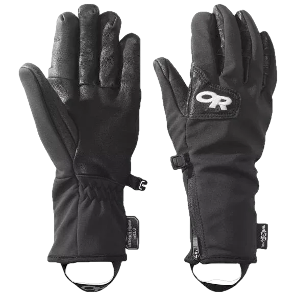 Outdoor Research GIFTS|ACCESSORIES - WOMENS ACCESSORIES - WOMENS GLOVES CASUAL Women's Stormtracker Gore-tex® Infinium™ Sensor Gloves BLACK