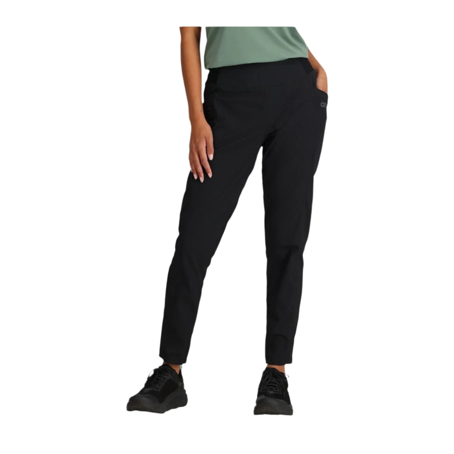 Outdoor Research 02. WOMENS APPAREL - WOMENS PANTS - WOMENS PANTS ACTIVE Women's Zendo Pants 0001 BLACK S