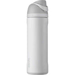 Owala 08. DRINKWARE - WATER BOTTLES - WATER BOTTLES Freesip Stainless Steel 24 oz SHY MARSHMELLOW