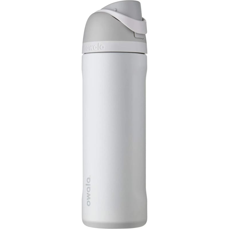 Owala 17. CAMPING ACCESS - HYDRATION Freesip Stainless Steel 24 oz SHY MARSHMELLOW