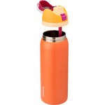 Owala 08. DRINKWARE - WATER BOTTLES - WATER BOTTLES Freesip Stainless Steel 32 oz CITRUS CRUSH