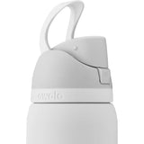 Owala 08. DRINKWARE - WATER BOTTLES - WATER BOTTLES Freesip Stainless Steel 32 oz SHY MARSHMELLOW