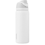 Owala 08. DRINKWARE - WATER BOTTLES - WATER BOTTLES Freesip Stainless Steel 32 oz SHY MARSHMELLOW