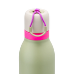 Owala 08. DRINKWARE - WATER BOTTLES - WATER BOTTLES Freesip Twist Stainless Steel 24 oz NEO SAGE