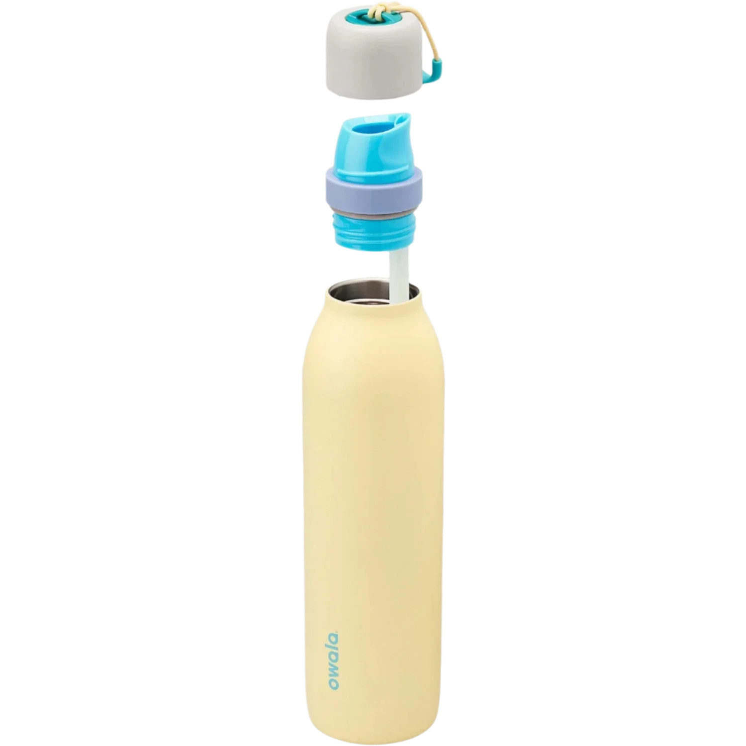 Owala 08. DRINKWARE - WATER BOTTLES - WATER BOTTLES Freesip Twist Stainless Steel 24 oz SUNNY DAZE