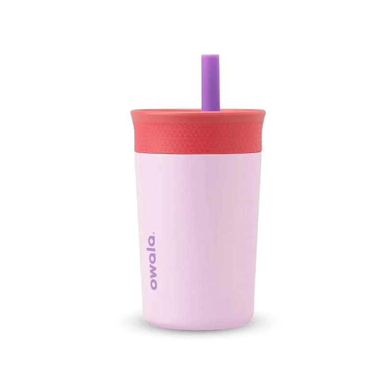 Owala 08. DRINKWARE - CUPS|MUGS - CUPS|MUGS Kids Tumbler Stainless Steel 12 oz LILAC ROCKET