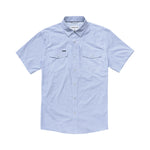 Poncho Outdoors 01. MENS APPAREL - MENS SS SHIRTS - MENS SS BUTTON UP Men's Western Pearl Snap Shirt Short Sleeve THE PADRE|BLUE MICROCHECK | SLIM: