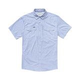 Poncho Outdoors 01. MENS APPAREL - MENS SS SHIRTS - MENS SS BUTTON UP Men's Western Pearl Snap Shirt Short Sleeve THE PADRE|BLUE MICROCHECK | SLIM: