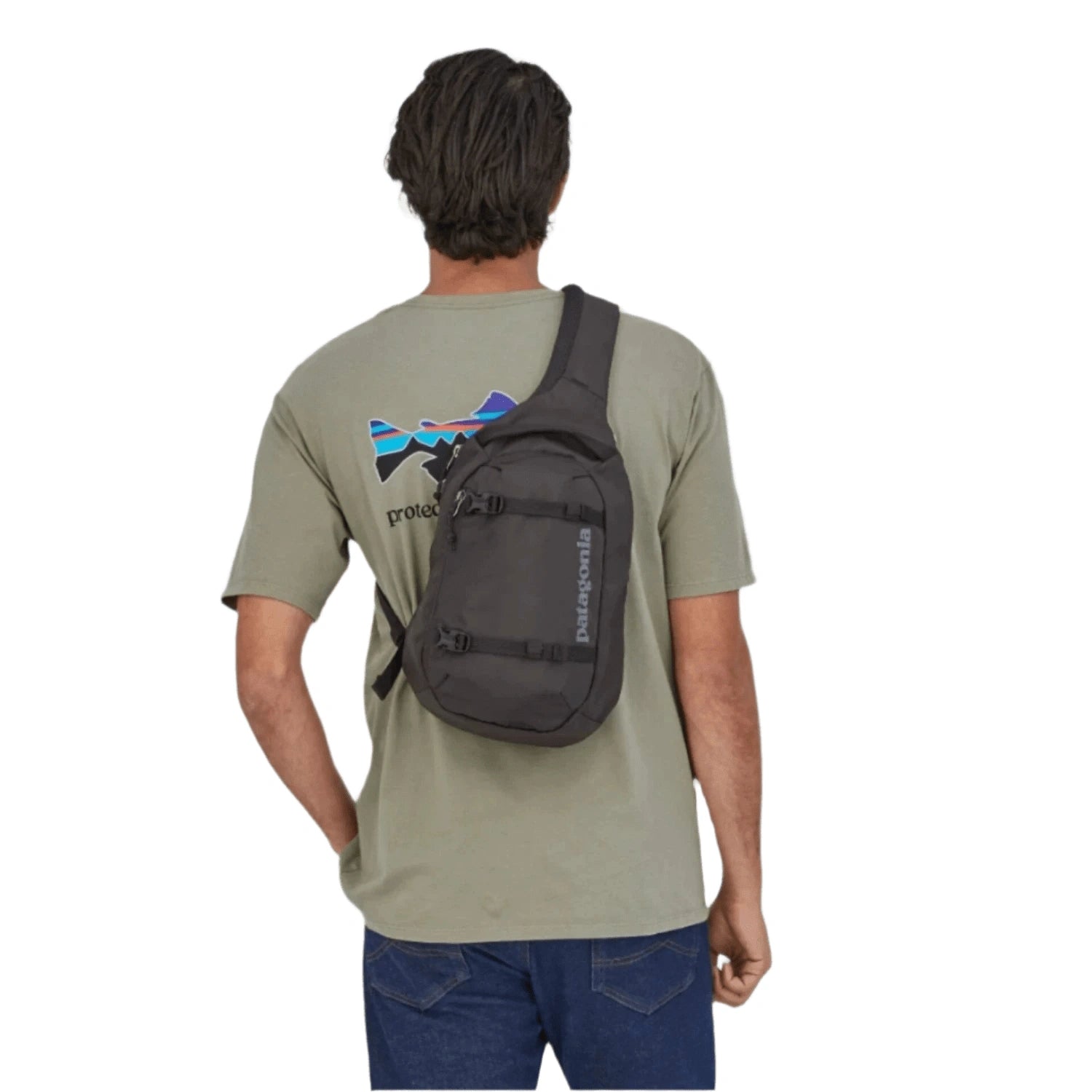 urban outfitters patagonia sling bag Atom 8L Recycled Everyday Sling Pack Coontail the convenience of a shoulder bag Atom Sling 8L