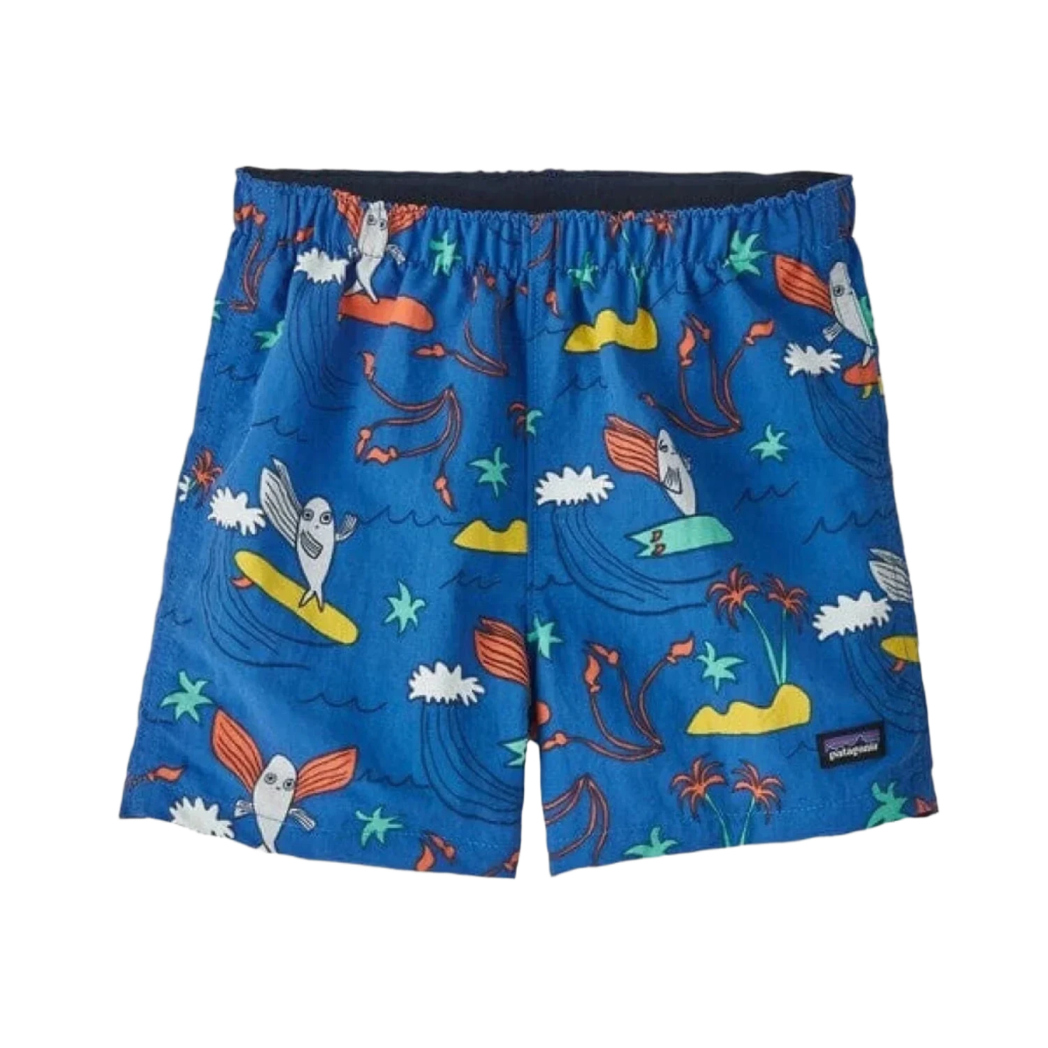 Patagonia 03. KIDS|BABY - BABY - BABY BOTTOMS Baby Baggies Short HJBA HAPPY JAM | BAYOU BLUE