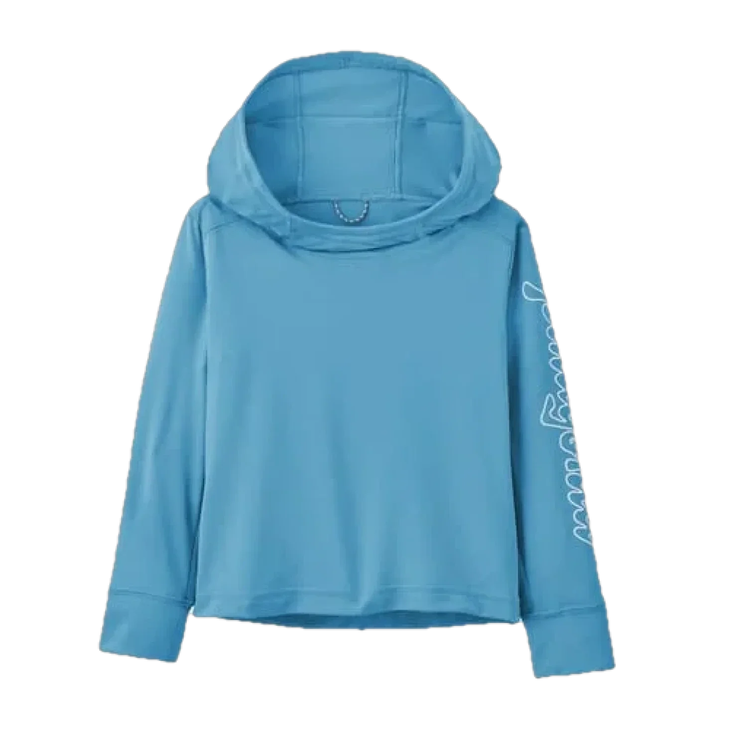 Patagonia 03. KIDS|BABY - BABY - BABY TOPS Baby Capilene Silkweight UPF Hoody FSLA FITZ SCRIPT | LAGO BLUE