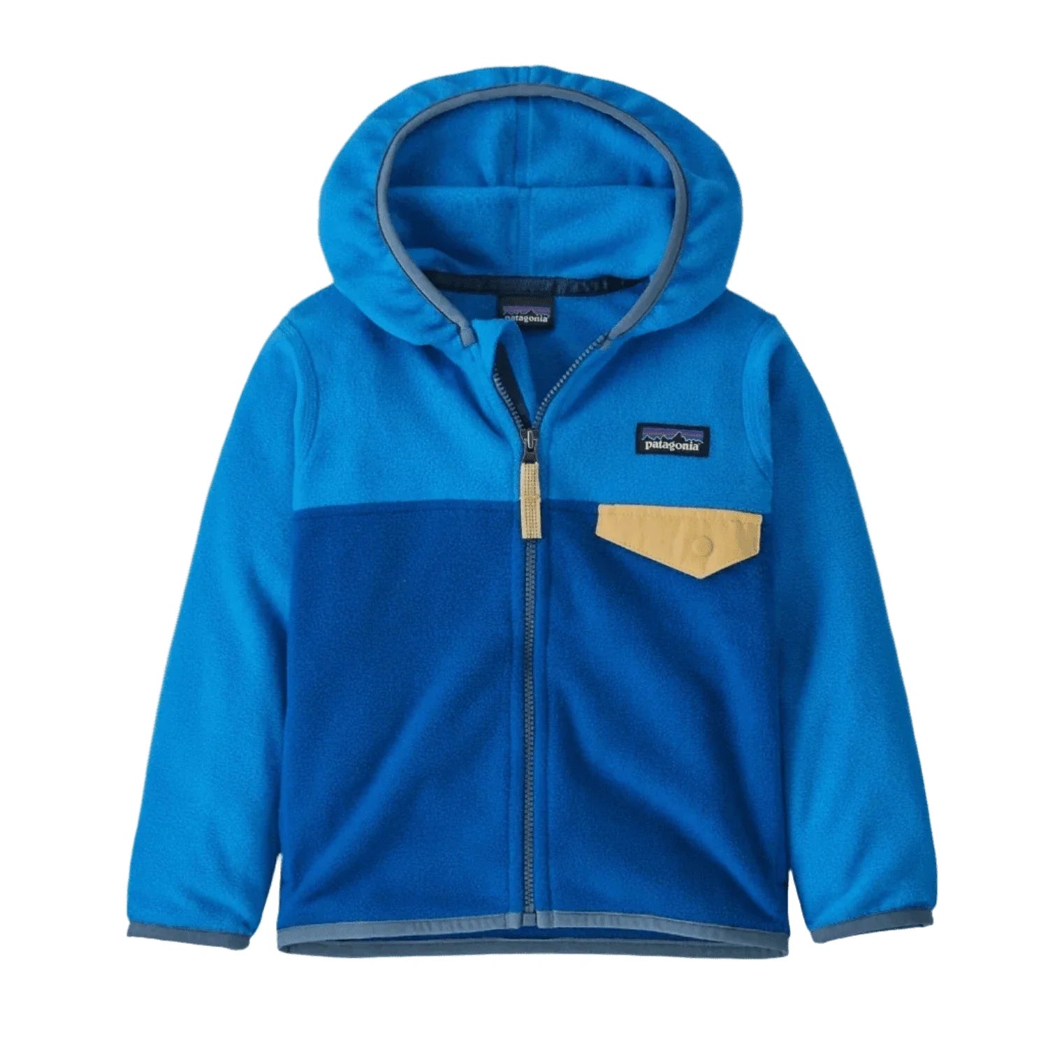 Patagonia 03. KIDS|BABY - BABY - BABY OUTERWEAR Baby Micro D® Snap-T® Fleece Jacket EBVL ENDLESS BLUE W VESSEL BLUE