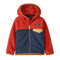 Patagonia 03. KIDS|BABY - BABY - BABY OUTERWEAR Baby Micro D Snap-T Fleece Jacket NVMR NEW NAVY W MADDER RED